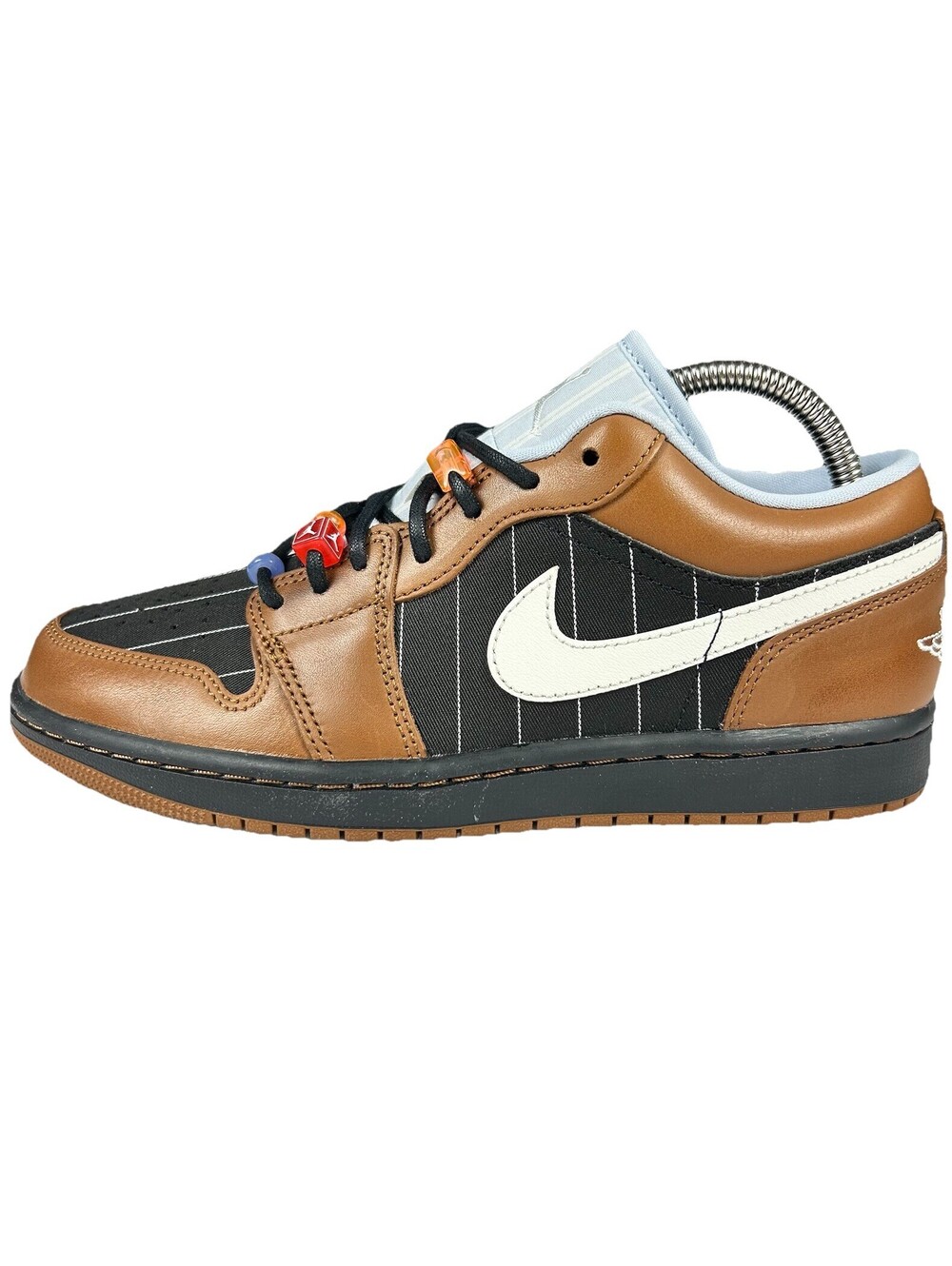 Nike Air Jordan 1 Low SE Shoes Men’s Size 7 Women’s Size 8.5 Black British Tan